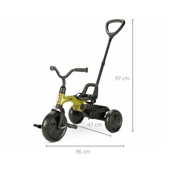 QPlay Ant Plus tříkolka Green, Kolor: Green, 7 zdjęcie