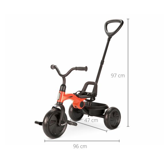 QPlay Ant Plus tříkolka Red, Kolor: Light Red, 7 zdjęcie
