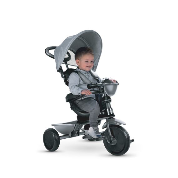 QPlay Cosy tříkolka Grey, Kolor: Grey, 12 zdjęcie