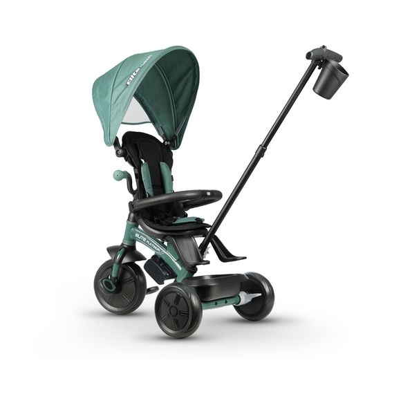 QPlay Elite Platinum tříkolka Green, Kolor: Green, 11 zdjęcie