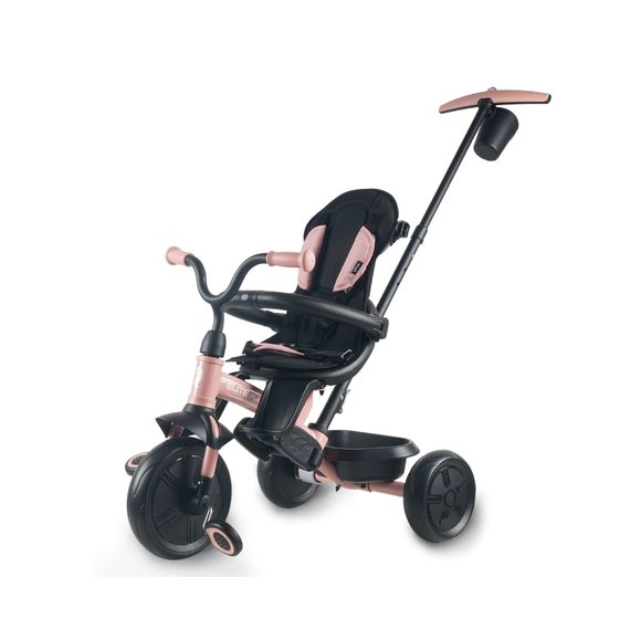 QPlay Elite Platinum tříkolka Pink, Kolor: Pink, 8 zdjęcie