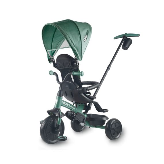 QPlay Elite Platinum tříkolka Green, Kolor: Green, 12 zdjęcie