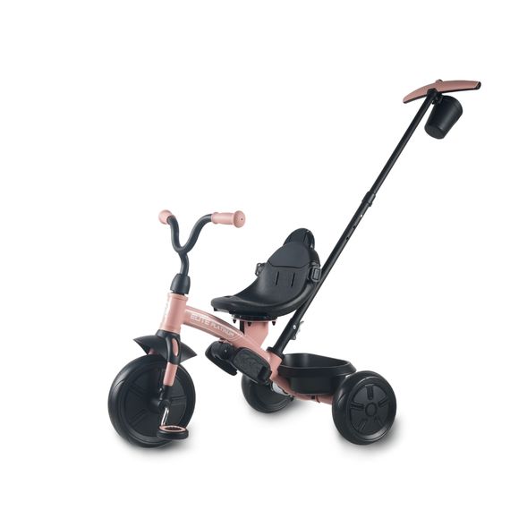QPlay Elite Platinum tříkolka Pink, Kolor: Pink, 9 zdjęcie
