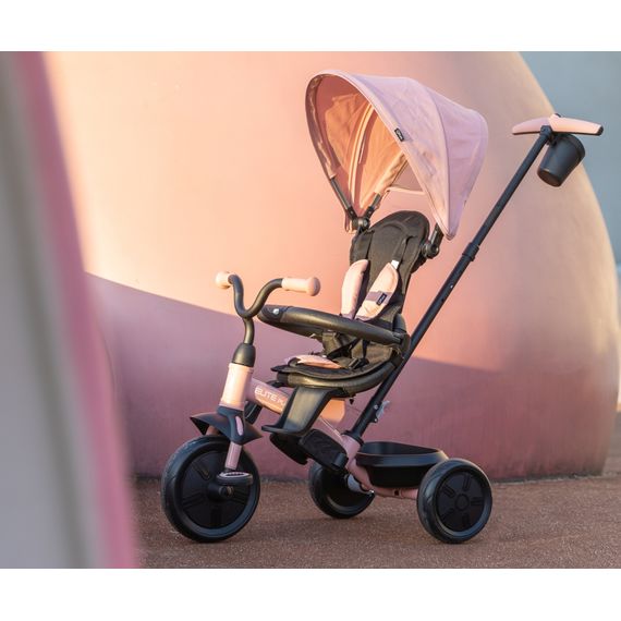 QPlay Elite Platinum tříkolka Pink, Kolor: Pink, 12 zdjęcie