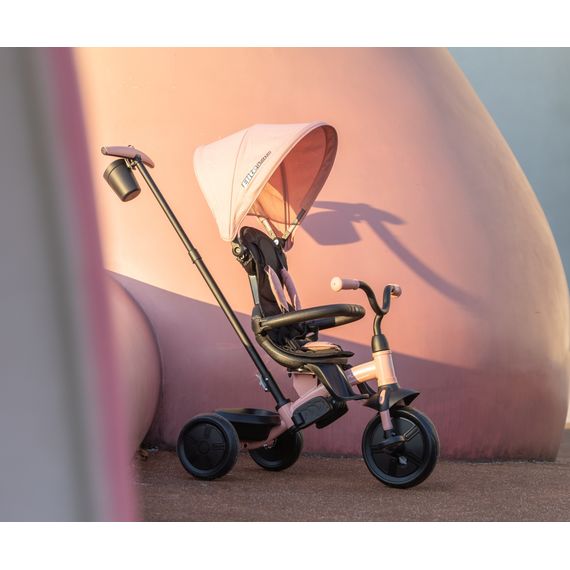 QPlay Elite Platinum tříkolka Pink, Kolor: Pink, 13 zdjęcie