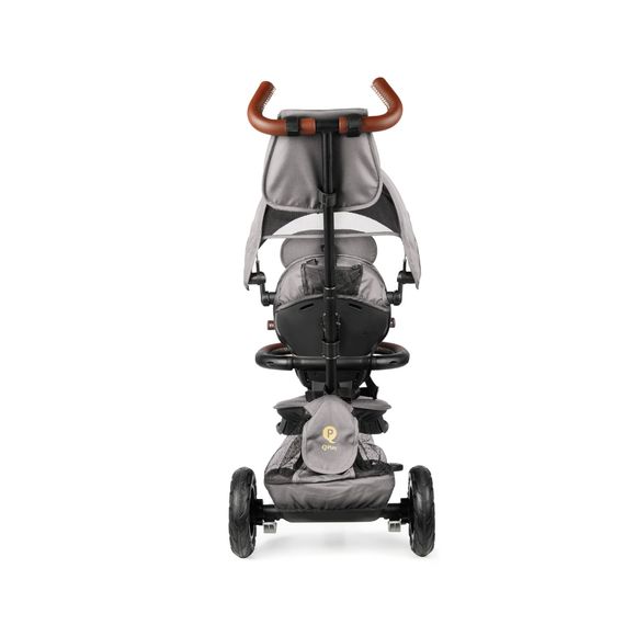 QPlay Rito Deluxe Rubber tříkolka Grey, Kolor: Grey, 13 zdjęcie