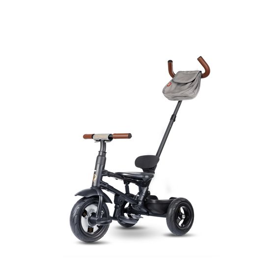 QPlay Rito Deluxe Rubber tříkolka Grey, Kolor: Grey, 16 zdjęcie