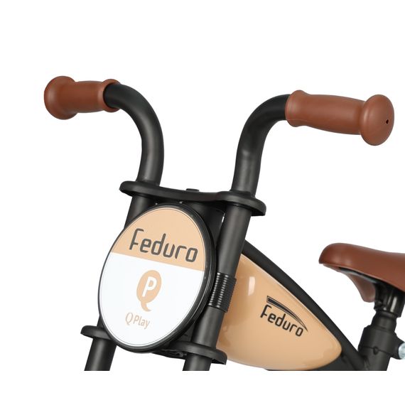 QPlay Feduro odrážedlo Beige, Kolor: Beige, 9 zdjęcie