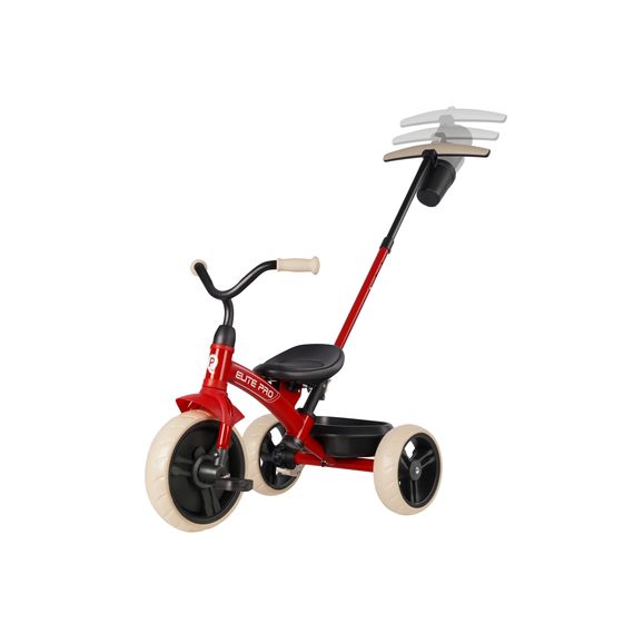 QPlay Elite Pro tříkolka Red, Kolor: Red, 12 zdjęcie