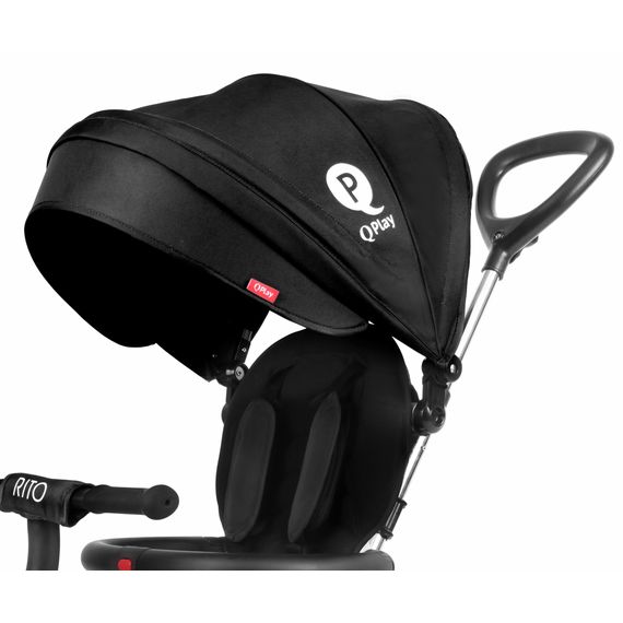QPlay Rito Foldable Tricycle Black, Kolor: Black, image , 4 image