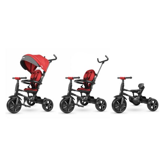QPlay Rito Star Foldable Tricycle Red, Kolor: Red, image , 6 image