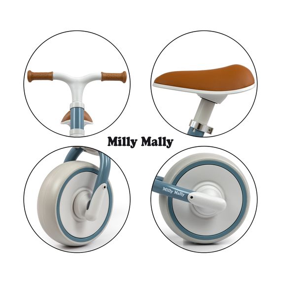Milly Mally Skippy odrážedlo Blue, Kolor: Blue, 5 zdjęcie