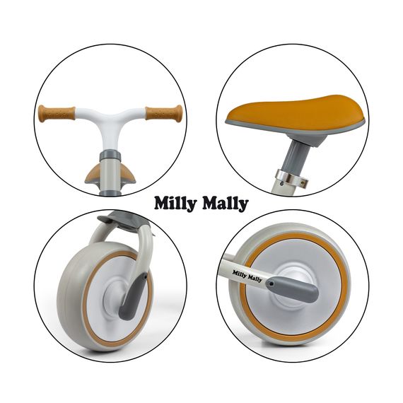 Milly Mally Skippy odrážedlo White, Kolor: White, 5 zdjęcie
