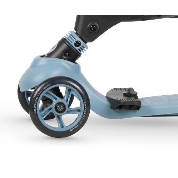 QPlay Sema 3w1 koloběžka Blue, Kolor: Blue, 12 zdjęcie