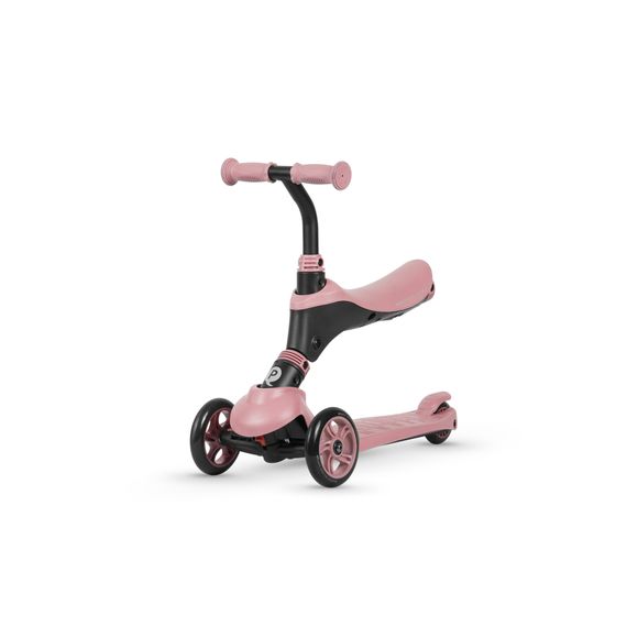 QPlay Sema 3w1 koloběžka Pink, Kolor: Pink, 6 zdjęcie