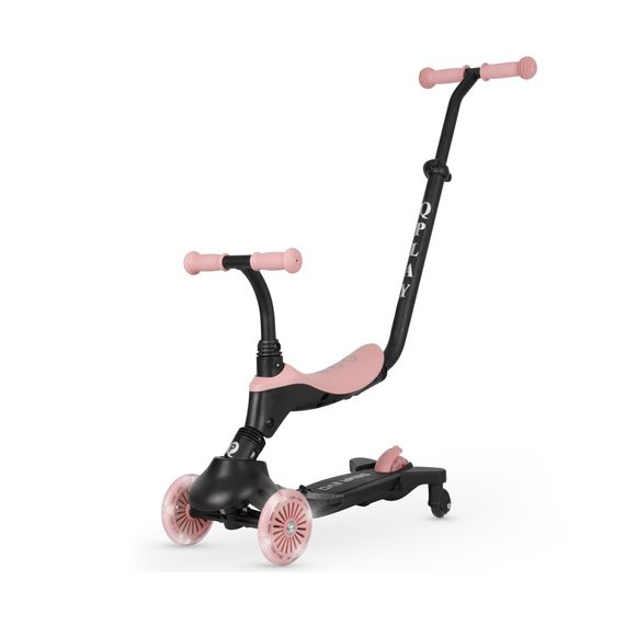 QPlay Sema Evo 3-in-1 Scooter Coral Pink, Kolor: Coral Pink, image 