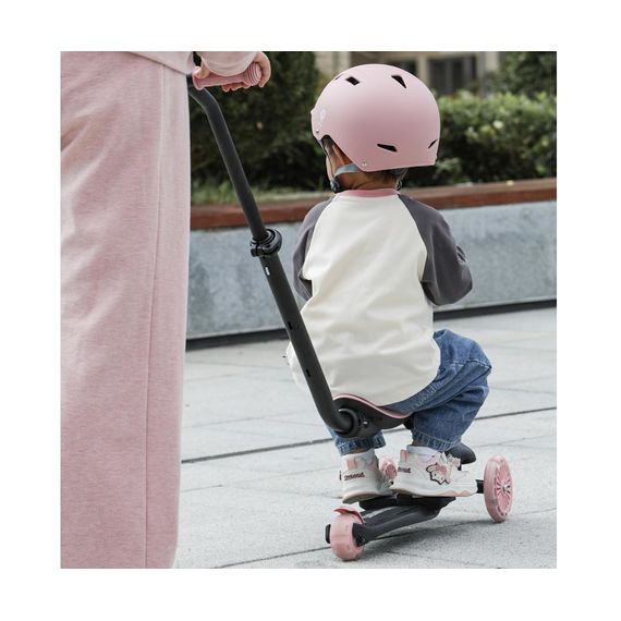 QPlay Sema Evo 3-in-1 Scooter Coral Pink, Kolor: Coral Pink, image , 9 image