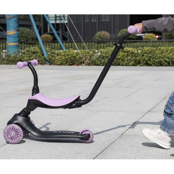 QPlay Sema Evo 3w1 koloběžka Violet, Kolor: Violet, 9 zdjęcie