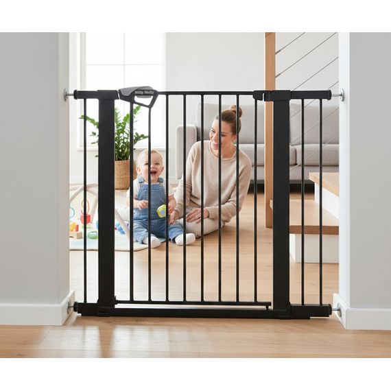 Milly Mally Guardy 104 cm Safety Gate with Extensions Black, Rozmiar: 104 cm, Kolor: Black, image , 4 image
