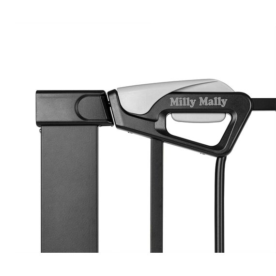 Milly Mally Bramka zabezpieczająca Barierka na schody Guardy 83 Black, Rozmiar: 83 cm, Kolor: Black, 5 zdjęcie