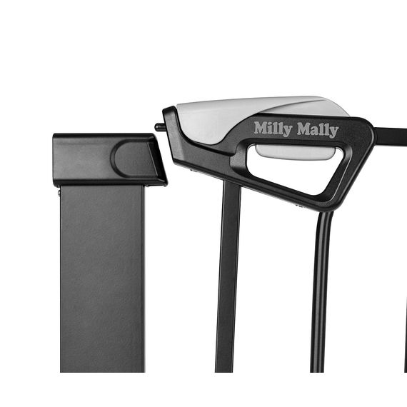 Milly Mally Bramka zabezpieczająca Barierka na schody Guardy 83 Black, Rozmiar: 83 cm, Kolor: Black, 6 zdjęcie