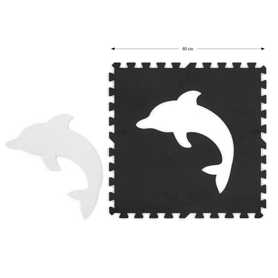 Milly Mally Jolly 2x2 pěnová podložka puzzle Grey, Kolor: Grey, Rozmiar/wiek dziecka: 2x2, 3 zdjęcie