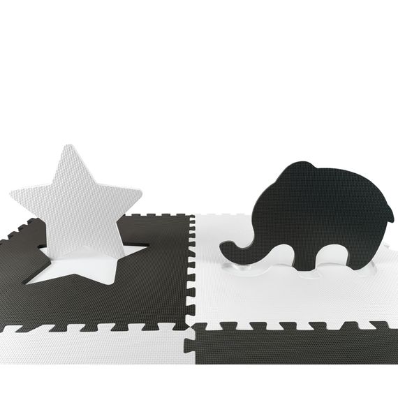 Milly Mally Jolly 2x2 pěnová podložka puzzle Grey, Kolor: Grey, Rozmiar/wiek dziecka: 2x2, 8 zdjęcie