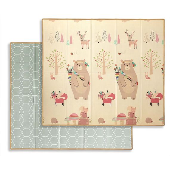Milly Mally Play pěnová podložka skládací T1 Woods, Kolor: Woods