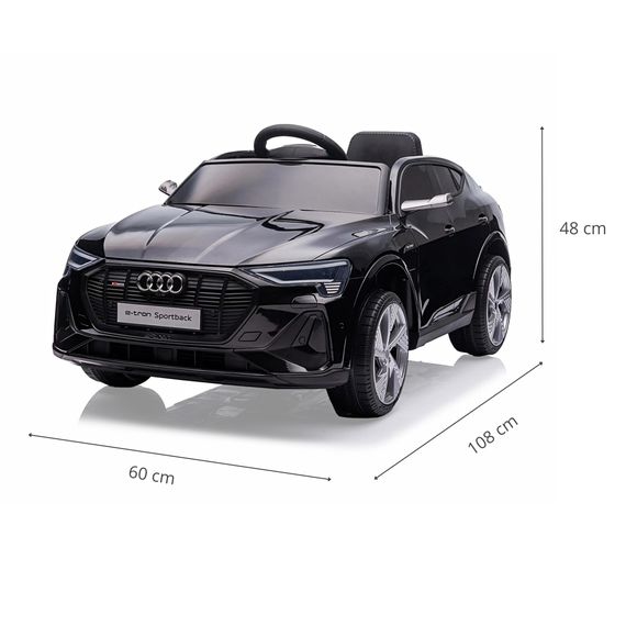 Milly Mally pojazd na akumulator Audi E-Tron Sportback Black, Kolor: Black, image , 9 image