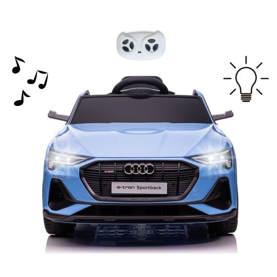 Milly Mally Audi E-Tron Sportback 4x4 elektrické autíčko Blue, Kolor: Blue, 10 zdjęcie
