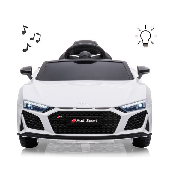 Milly Mally Audi R8 Spyder elektrické autíčko White, Kolor: White, 9 zdjęcie