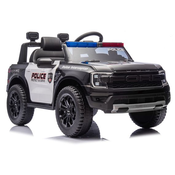 Milly Mally Ford Ranger Police Ride-On Car Black, image , 9 image