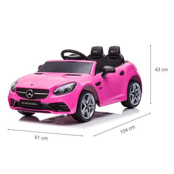 Milly Mally Mercedes-Benz SLC elektrické autíčko Pink, Kolor: Pink, 10 zdjęcie