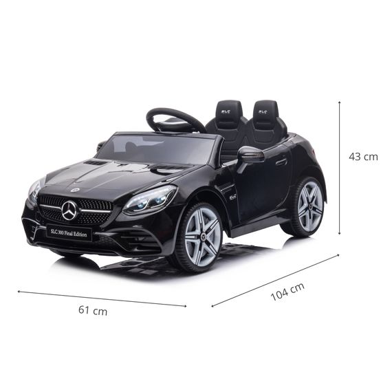 Milly Mally Mercedes-Benz SLC elektrické autíčko Black, Kolor: Black, 10 zdjęcie