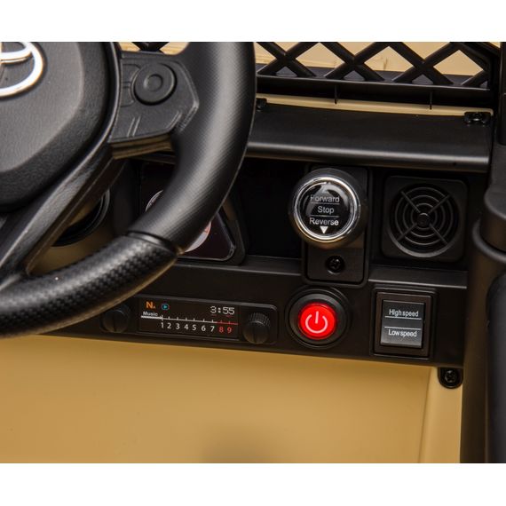 Milly Mally pojazd na akumulator Toyota FJ Cruiser Khaki, Kolor: Khaki, 9 zdjęcie