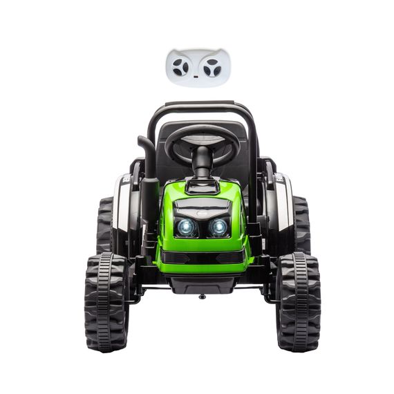 Milly Mally Farmer Tractor elektrické vozítko s přívěsem Green, Kolor: Green, 9 zdjęcie