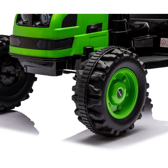 Milly Mally Farmer Tractor elektrické vozítko s přívěsem Green, Kolor: Green, 13 zdjęcie