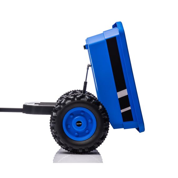 Milly Mally Farmer Tractor elektrické vozítko s přívěsem Blue, Kolor: Blue, 15 zdjęcie