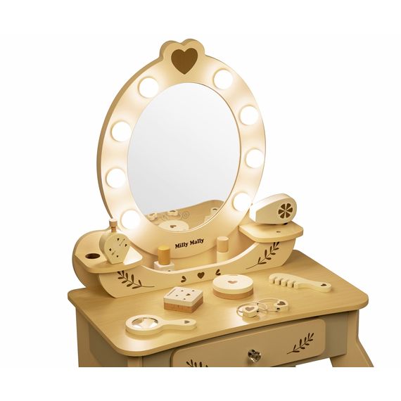 Milly Mally Elly toaletní stolek Natural, Kolor: Natural, 12 zdjęcie