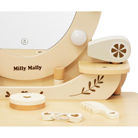 Milly Mally Elly toaletní stolek Natural, Kolor: Natural, 14 zdjęcie