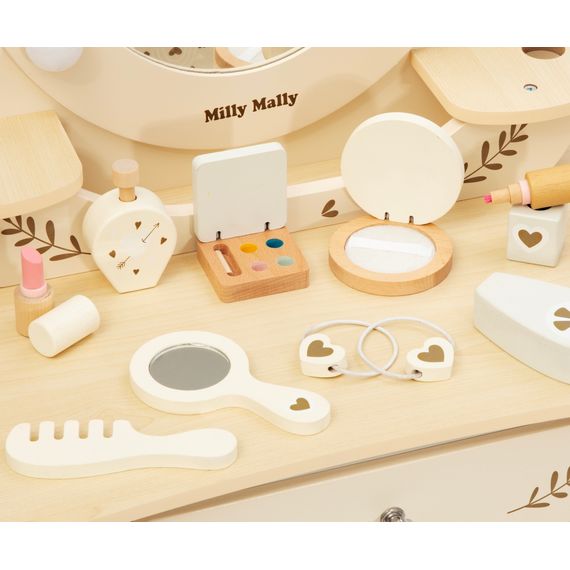 Milly Mally Elly toaletní stolek Natural, Kolor: Natural, 15 zdjęcie