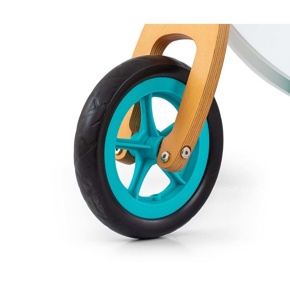 Milly Mally Cool 2v1 dřevěné odrážedlo Classic Mint, Kolor: Classic Mint, 11 zdjęcie