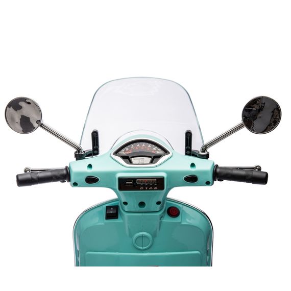 Milly Mally Vespa GTS Super elektrický skútr Mint, Kolor: Mint, 17 zdjęcie