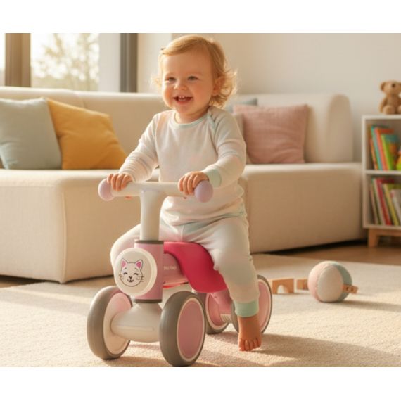 Milly Mally York odrážedlo Pink, Kolor: Pink, 7 zdjęcie