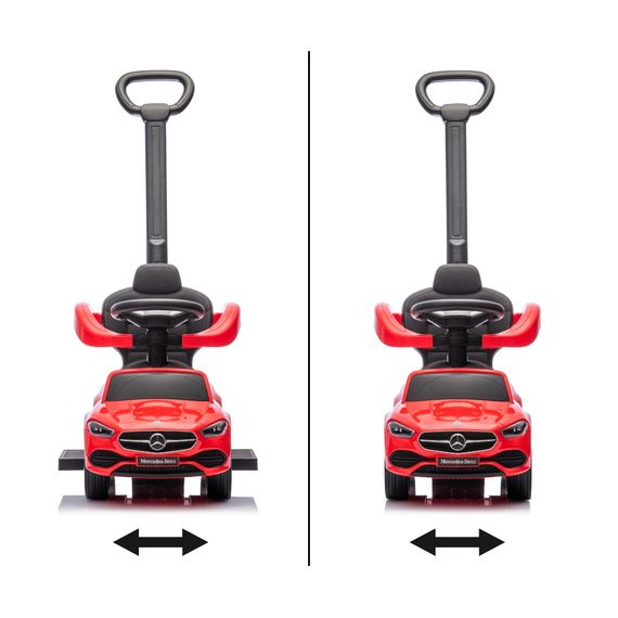 Milly Mally Mercedes C-Class Deluxe odrážedlo s madlem Red, Kolor: Red, 16 zdjęcie