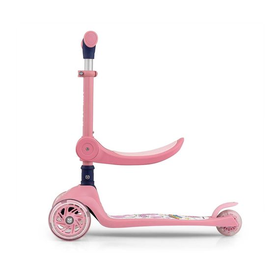 Milly Mally Fuzzy koloběžka se sedátkem Pink, Kolor: Pink, 8 zdjęcie