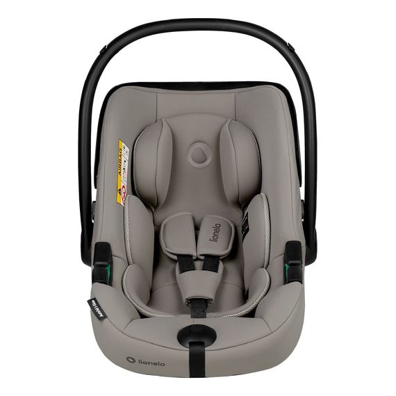 Lionelo Astrid i-Size – autosedačka pro novorozence (40–87 cm | 0–13 kg | 0–15 měsíců), Baza: bez bazy, Kolor: Beige Taupe, 9 zdjęcie