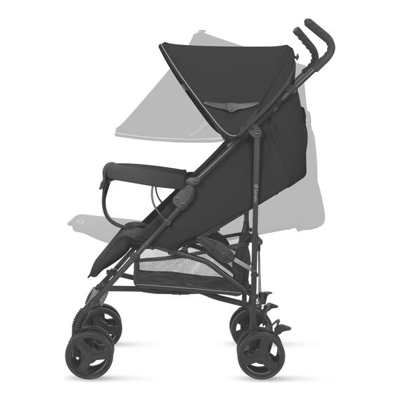 Lionelo Elia - wózek spacerowy typu parasolka, Kolor materiału: Black Onyx, 15 zdjęcie