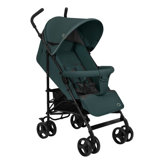Lionelo Elia - wózek spacerowy typu parasolka, Kolor materiału: Green Graphite