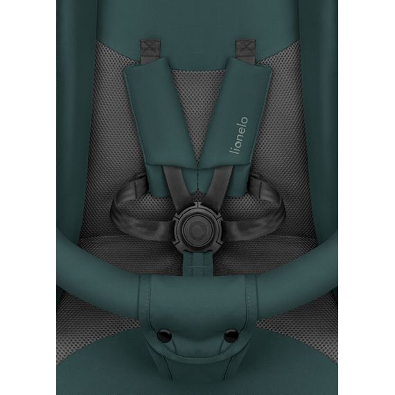 Lionelo Elia - wózek spacerowy typu parasolka, Kolor materiału: Green Graphite, 10 zdjęcie